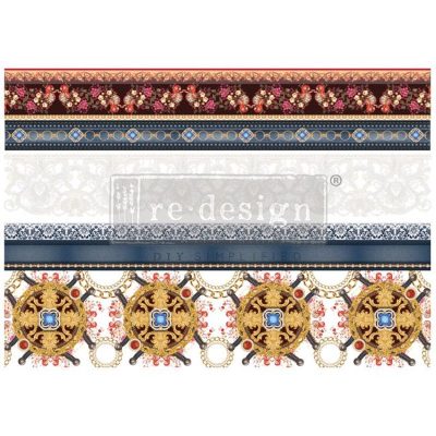 Il transfer per mobili e altri oggetti Redesign Decor Transfers "Cece Divine In Denim"